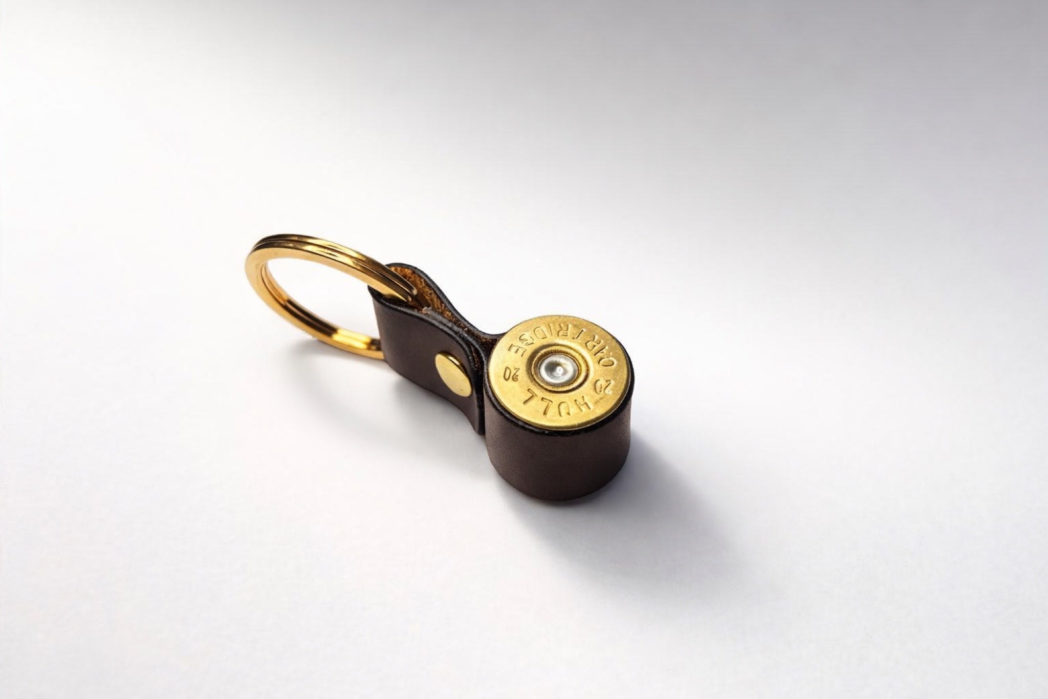 Leather keyring