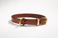 Genuine leather dog collar